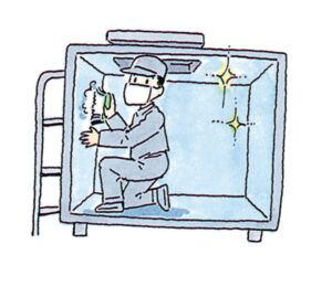 貯水槽を定期点検しましょう！